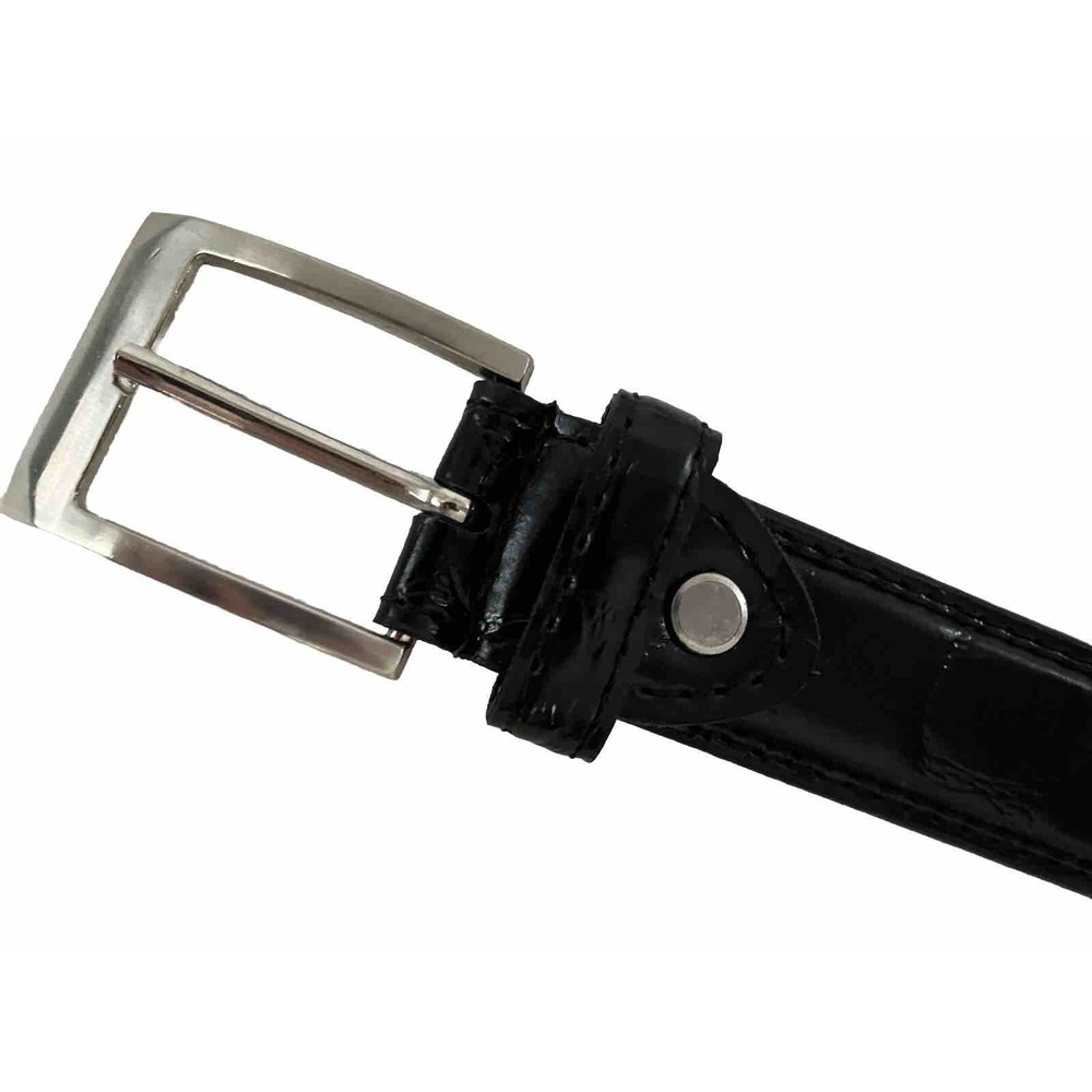 Joseph Abbott Belt Full Grain Italian Genuine Leather Men Med‎ 34 Black